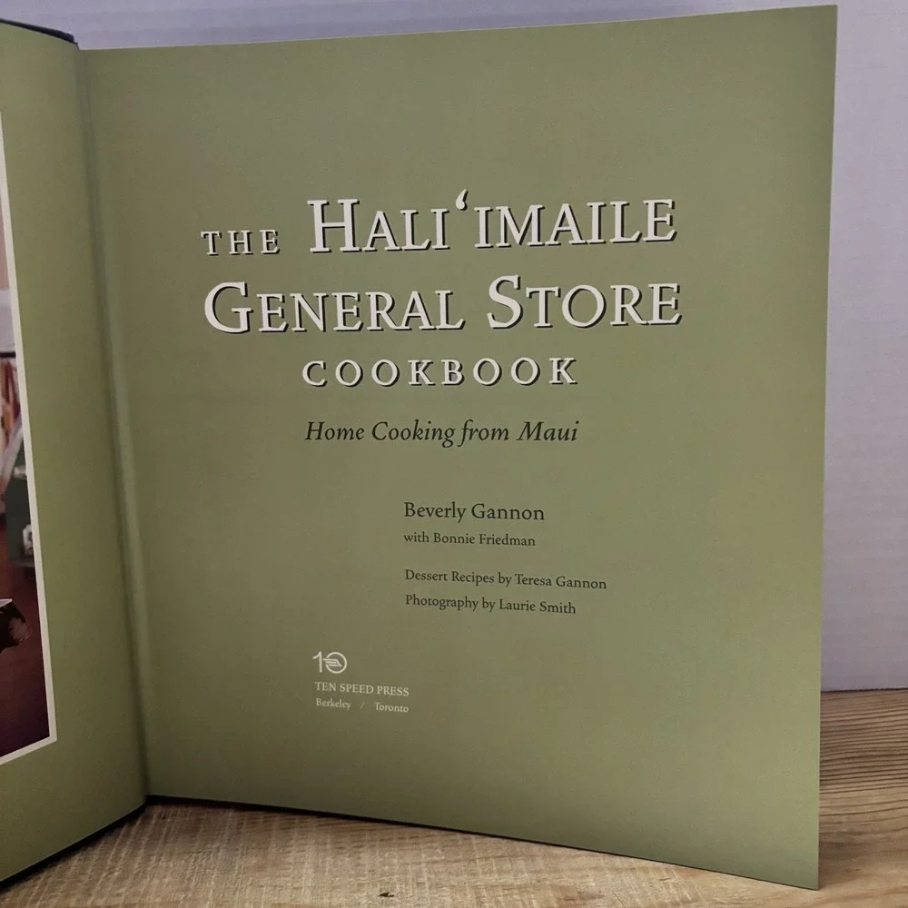 SIGNED Hali'imaile General Store Cookbook: Cooking from Maui - hardcover
